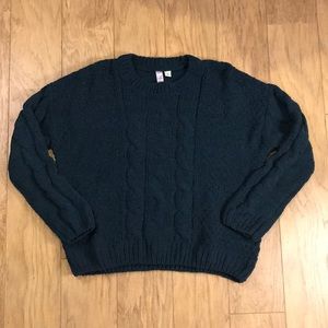 francescas blue sweater